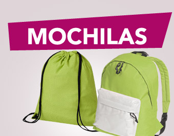 Ofertas Mochilas promocionales personalizadas